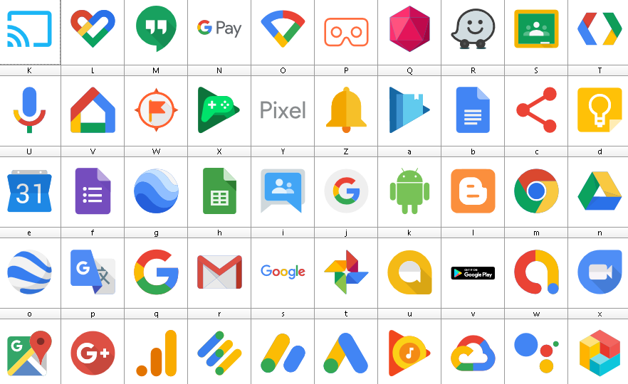Google Icons