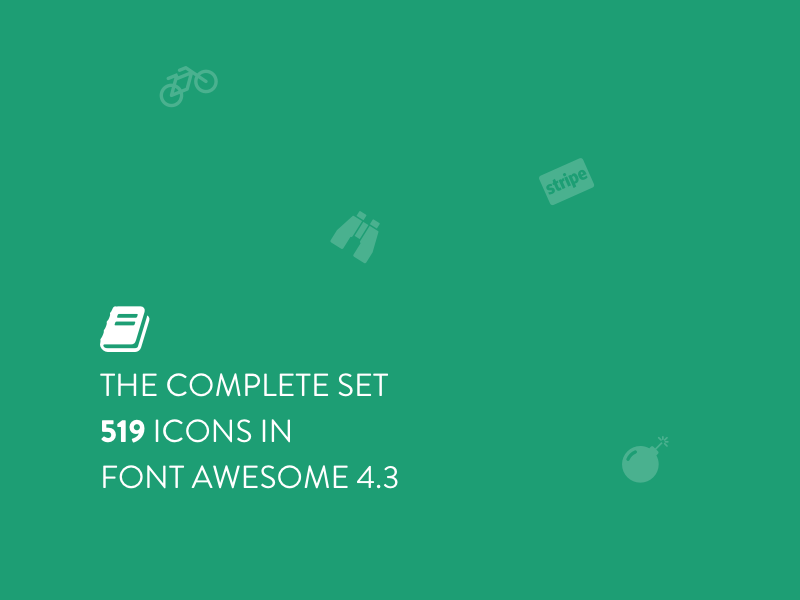 Font Awesome 4 Icons